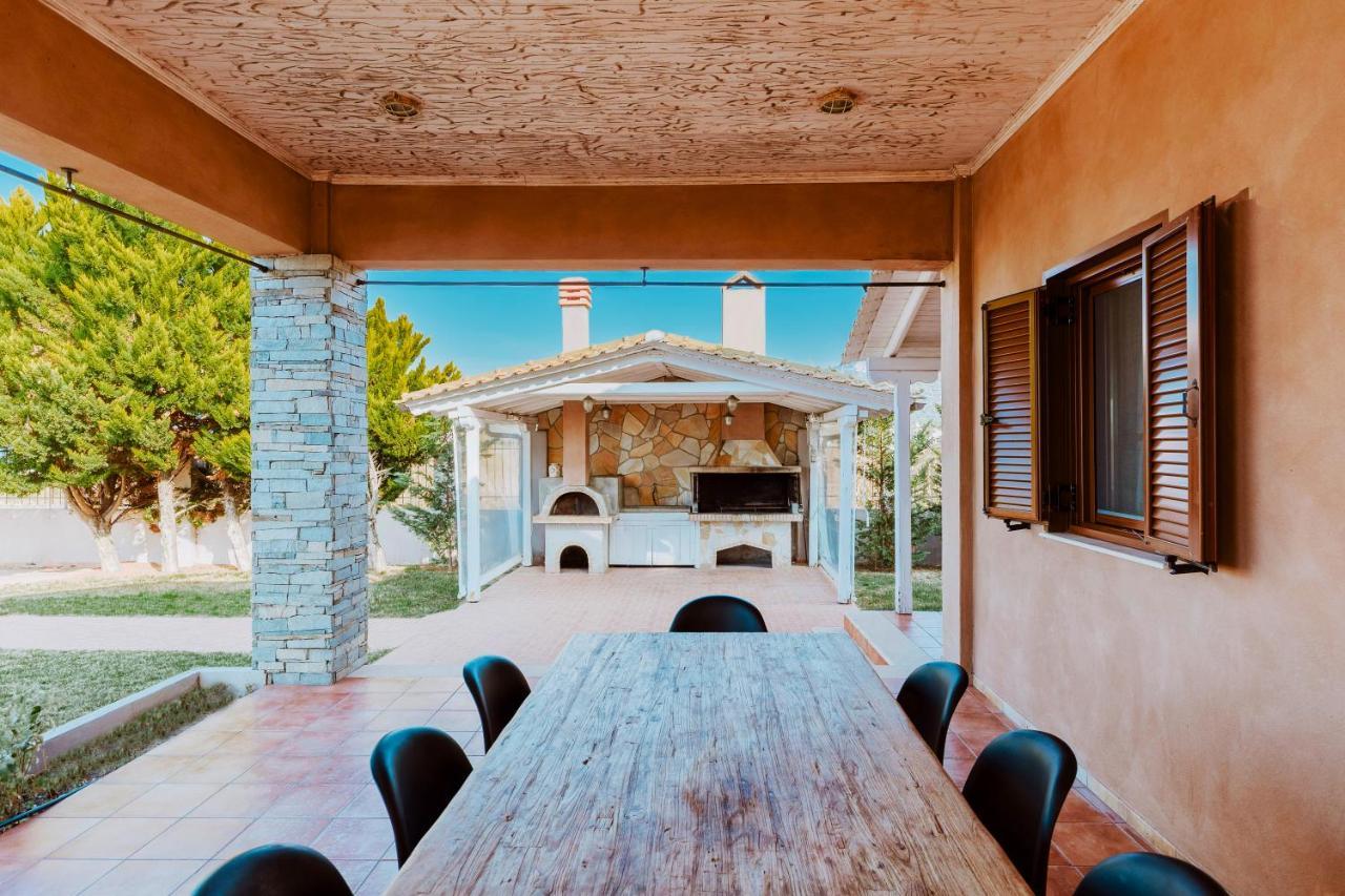 Unique Thasos Beach Villa Prinos  Exterior photo